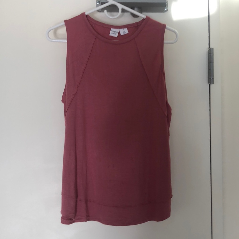 Seamed Tank Top